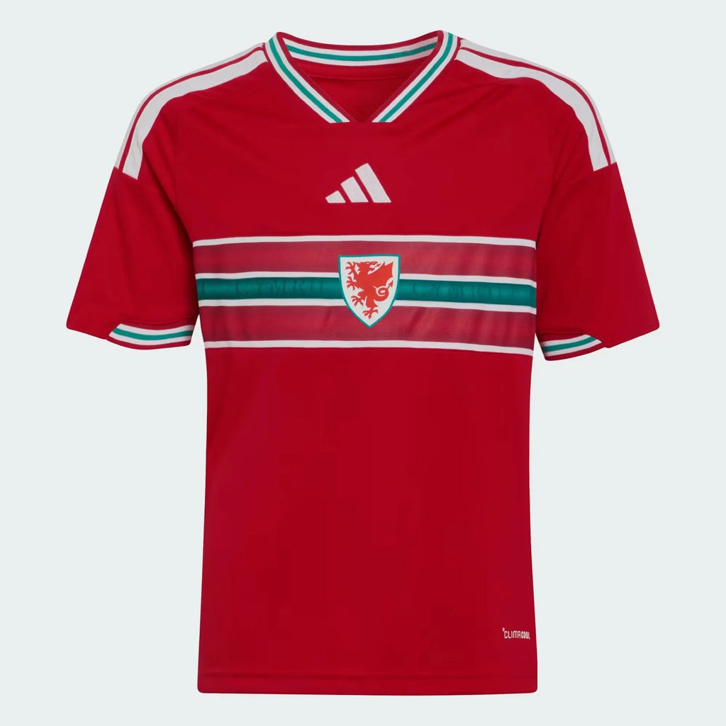 Adidas Wales 2026 Home Jersey - Youth - KickerDeals